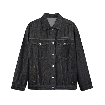 OOTC 原创复古原色牛仔外套美式街头复古休闲夹克上衣秋冬新款男