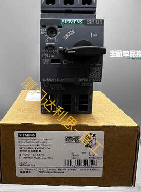 溢价-3RV2011-1AA20 塑料外壳式断路器#SI