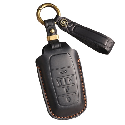 头层牛皮丰田官方手工定制钥匙套