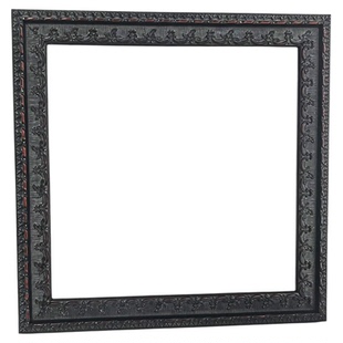 【幽暗轨迹】复古窄边印花实木油画框外框相片框拼图装裱定制尺寸