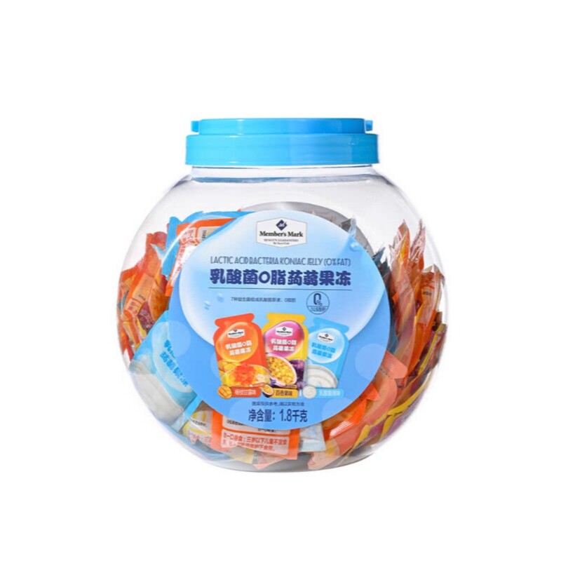 山姆乳酸菌O脂药果冻1.8kg益生菌