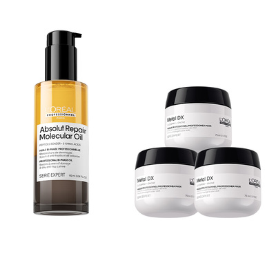 【百亿补贴】欧莱雅PRO瞬顺摇摇油柔顺修护亮润干枯毛躁护发精油