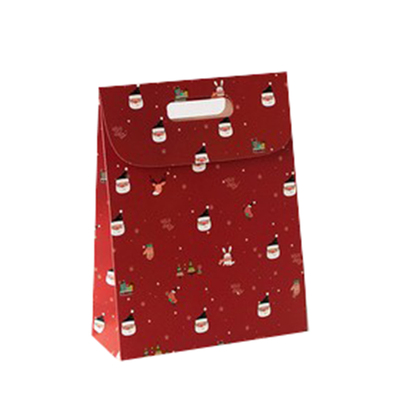 圣诞节平安果糖果纸袋翻盖礼品袋