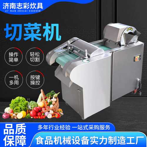 厂家大功率660型多功能切丝切片机药材切段机商用不锈钢切菜机