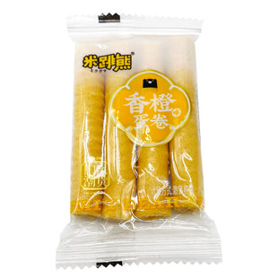 米跳熊咸蛋黄注心蛋卷 蜂巢卷牛奶酥心饼干小包装休闲零食品散装