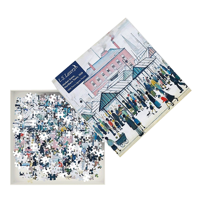 L.S.洛瑞市场场景,北部城镇