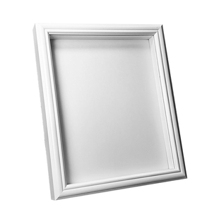 纯白玻璃中空相框镜面昆虫蝴蝶标本植物长方形框摆台手工DIY材料