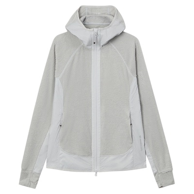 蜘蛛秋冬女P绒抓绒轻量针织夹克