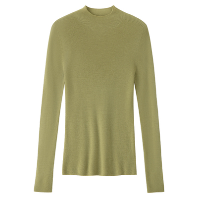 “实穿主义”全羊毛针织打底衫