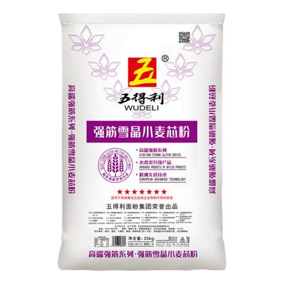 五得利七星强筋雪晶25kg小麦芯粉