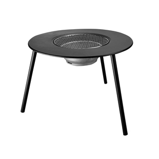 围炉煮茶烤火炉套装器具全套围聚圆桌碳烤架2025新款烧烤炉子家用