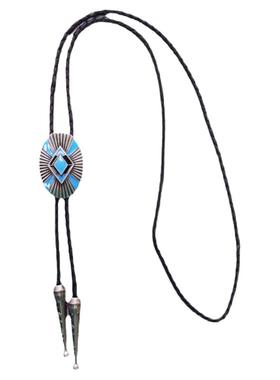 波洛领绳昊泉合金雕花坠男女通用