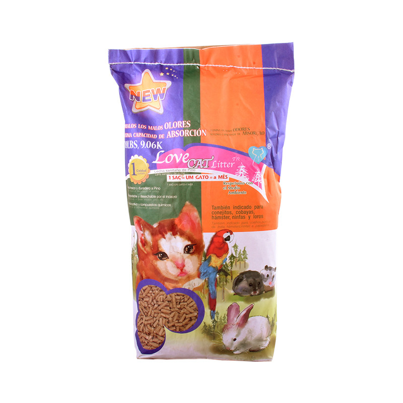 腐败猫-Lovecat爱宠爱猫双层猫厕所用松木猫砂20磅