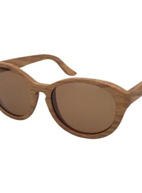 墨镜简约风圆形大框太阳眼镜