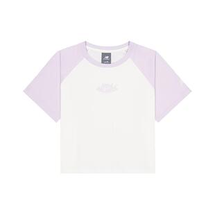 New Balance NB官方正品26新女运动休闲时尚圆领短袖T恤WT61G0FZ
