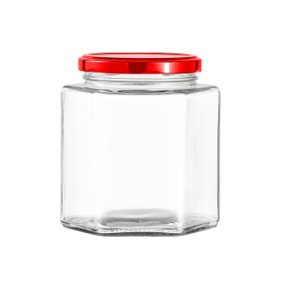 耐高温黄桃罐头瓶空瓶带盖玻璃瓶可蒸煮西红柿酱密封罐瓶子食品级