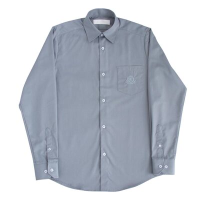 潘特维拉阿灰dk制服学院情侣衬衫