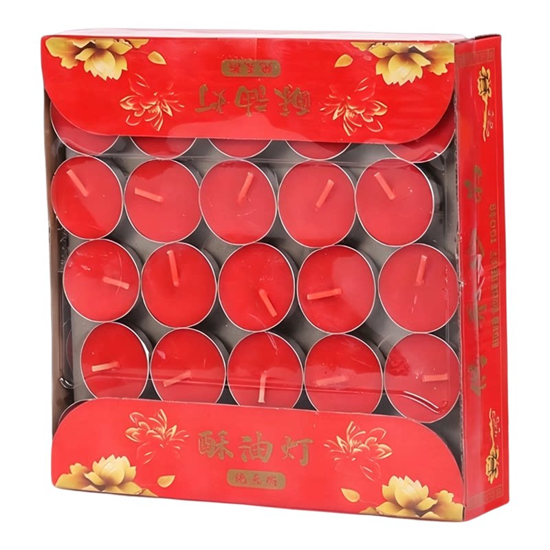 家用红色蜡烛拜佛供奉烛