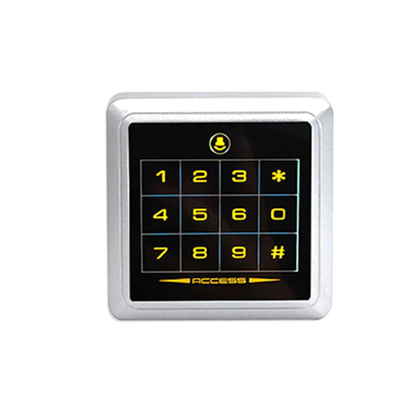 ACCESS金属触摸屏IC门禁ID一体机蓝本刷卡密码门禁刷卡器S25-KDKC