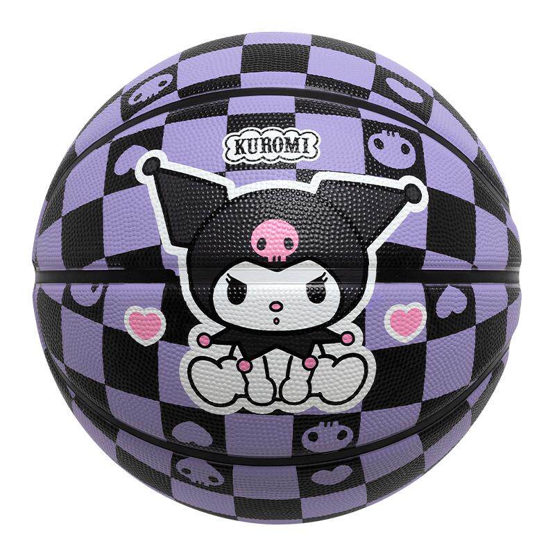 JRS x 三丽鸥联名酷洛米7号橡胶篮球防滑训练成人蓝球送礼物正品