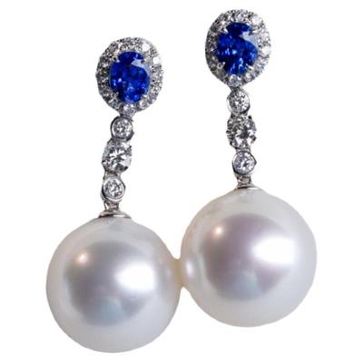 南洋澳白白珍珠耳坠耳饰耳环妈妈