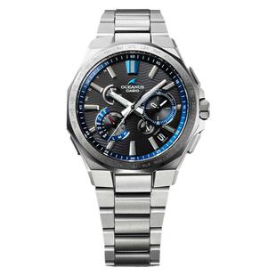 Casio卡西欧Oceanus海神钛合金太阳能蓝牙电波表OCW-T6000-1AJF