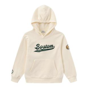 nbakids童装2025冬季新款男女童连帽卫衣儿童上衣百搭K254TH090P