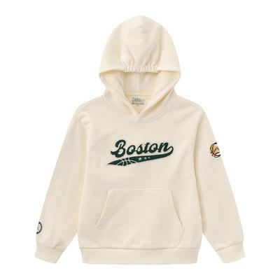 nbakids童装2025冬季新款男女童连帽卫衣儿童上衣百搭K254TH090P