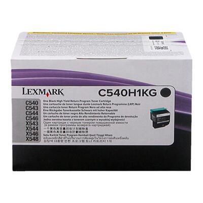 原装利盟C540n粉盒黑色 C540A1KG C543dn C540 C543 C544 C546 X543 X544 X546 X548墨粉盒墨盒蓝色红色黄色