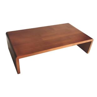 笔记本增高架胡桃木电脑架显示器底座屏幕支架键盘写字台桌面加高