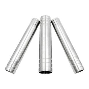 304不锈钢150mm长双头宝塔接头双皮接加长管接头软管水管油管接头