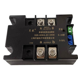 单相电动机软启动器软启动模块SSR-20WA-R降压减压控制器上海月盛
