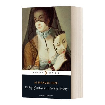 英文原版 The Rape of the Lock and Other Major Writings 秀发遭劫记和蒲柏其他主要著作 企鹅黑经典 英文版 进口英语原版书籍