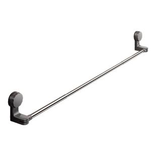 吸盘毛巾架卫生间免打孔浴室伸缩毛巾杆置物架洗手间浴巾收纳挂架