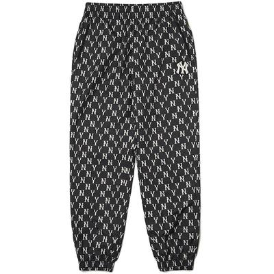 MLB运动长裤宽松男女束脚裤新款