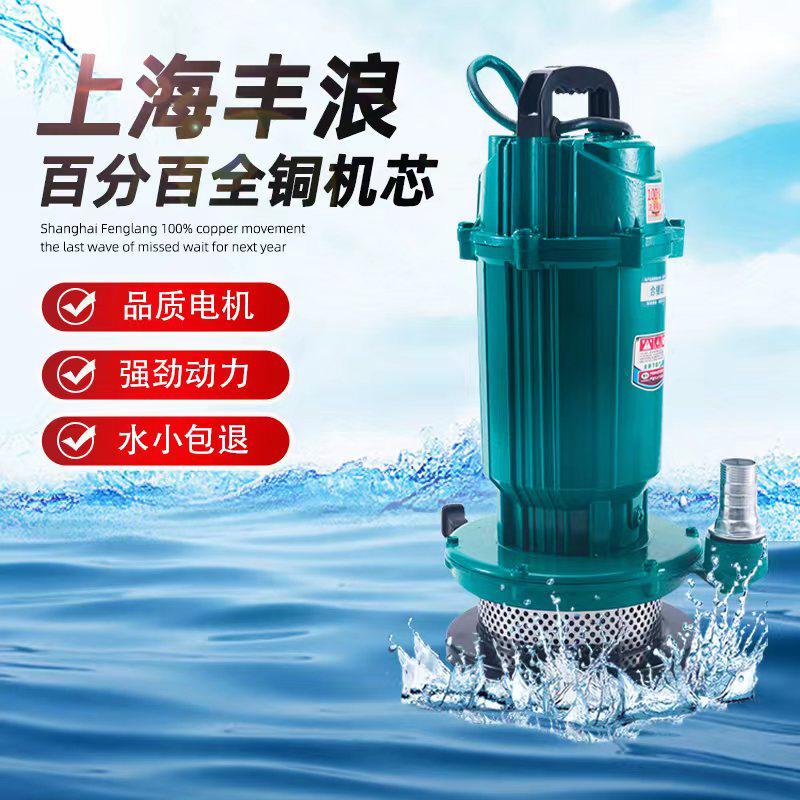 家用220V抽水机灌溉1寸2寸3寸4寸潜水泵高扬程农用380V清水浑水