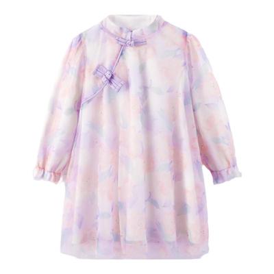 懿琪宝贝宝宝公主裙新中式旗袍裙