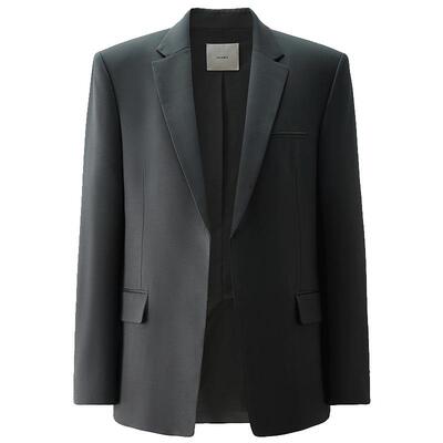 OCHIRLY欧时力羊毛醋酸西装外套