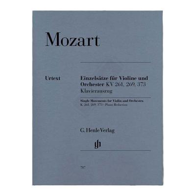 莫扎特小提琴单乐章K261K269K373