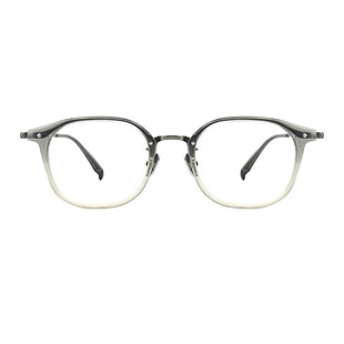 【眉间山河】140-145mm镜宽 小脸纯钛复古方框渐变眼镜FOS