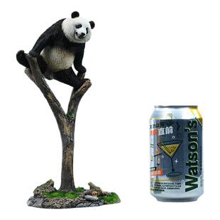 JXK熊猫模型 西直门三太子梦兰仿真萌兰周边网红熊猫摆件手办潮玩