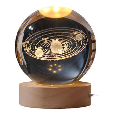 发光水晶球生日礼物女生闺蜜