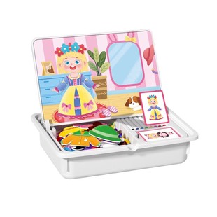 儿童磁力拼图3到6岁宝宝磁性益智类积木2男孩0女孩宝宝幼儿园玩具