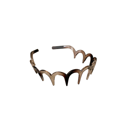 高颅顶蓬松带齿碎发波浪发箍