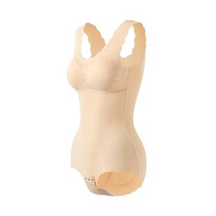 曲线主义塑身连体衣收腹提臀美体塑形瘦身束腰产后恢复聚拢带胸垫