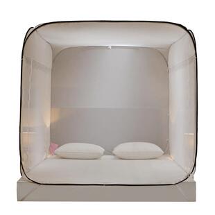 蒙古包蚊帐家用2024新款床可折叠无底免安装夏季蚊帐床上1.2米床