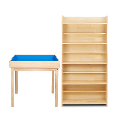 心理沙盘沙具套装实木沙盘沙具柜