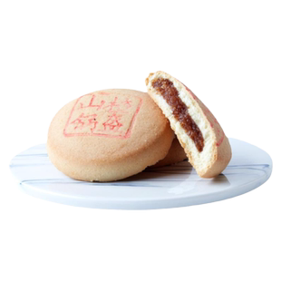 三禾北京稻香村传统糕点特产山楂锅盔酸甜口味休闲小吃零食茶点心