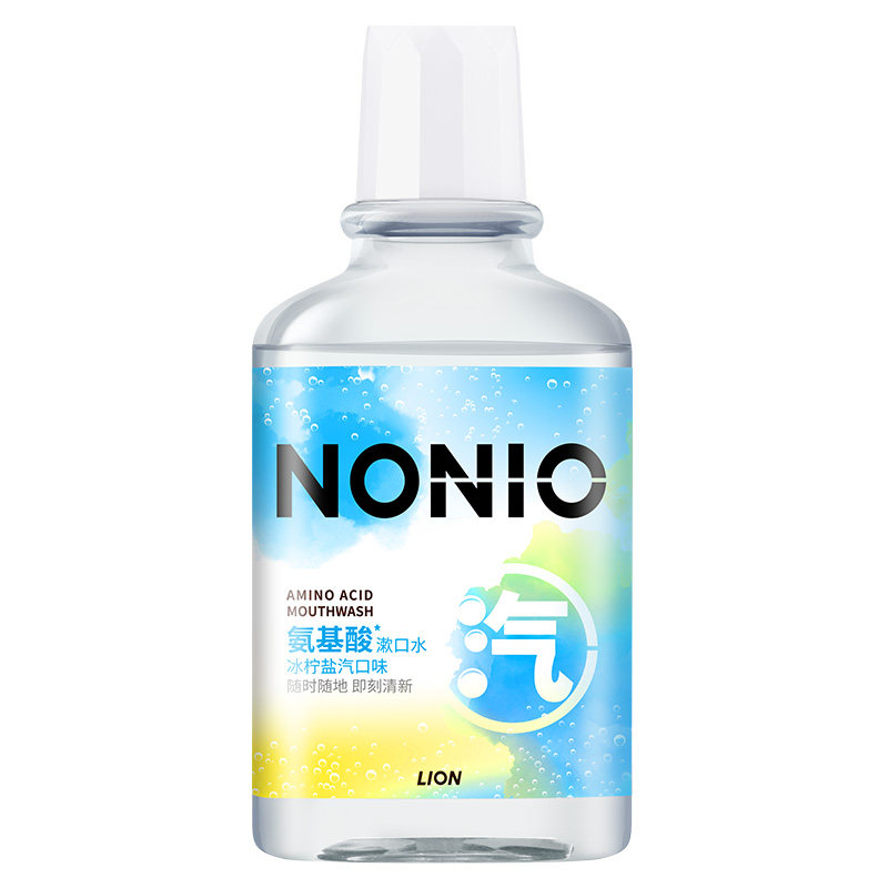【檀健次同款】狮王NONIO氨基酸盐汽漱口水无酒精减少细菌清新