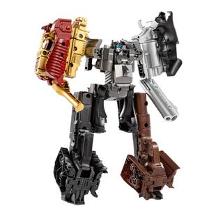 新乐新合金机器人合体变形玩具枪仿真益智酷变拼装模型男孩子玩具
